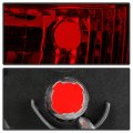 Acanii For 2014 2015 2016 Toyota Corolla Red Clear Tail Light Signal Lamp Outer Assembly Replacement Passenger Side