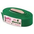 L H Dottie Ws06 Web Strap Tie Down 6-feet Length Green 2-pack 