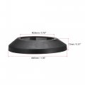 Uxcell Pipe Cover Decoration 20mm Pp Plastic Escutcheon Water Drain Line Black 10pcs