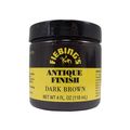 Fiebing S Dark Brown Antique Finish Paste 4oz 