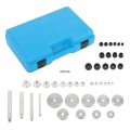 Bearing Press Kit 43 Pcs Race Seal Driver With 23 Metric And 16 Sae Adapters 4 Handles Replacement For Installation