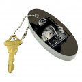 Graphics More Chimp Monkey With Boombox Radio Floating Keychain Oval Foam Fishing Boat Buoy Key Float