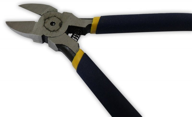 Premium Side Cutter Pliers Set 5 In And 6 25 Sizes Spring Action Handles With Comfort Grip Kit-tp1013a