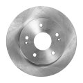 Honda Prelude 1997 98 99 00 2001 Brake Disc Rear Driver Or Passenger Side Single Piece Cast Iron Natural Solid Plain Surface 10 