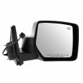Passenger Side Mirror Assembly Power Heated Textured Foldaway For 2007 2016 Jeep Patriot Mra06210 Right Door Mount Convex Glass 