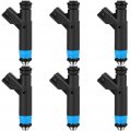 Ocpty Fuel Injector 6pcs 4 Holes Replacement Injectors Engine Part Fit For Dodge Grand Caravan