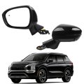 Dasbecan Driver Side Mirror For 2022-2024 Mitsubishi Outlander Left Door W Power Folding Turn Signal Blind Spot Detestion 360a 