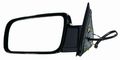 Auto Part 15764757 Rear Door Mount Outside Mirror Glossy Black Vehicle Specific Fitment 