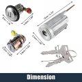 X Autohaux 1 Set Ignition Switch Lock Cylinder With Key For Toyota Corolla 1987 1988 1989 1990 1991 1992 Replace 69005-12740