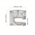 Uxcell Cam Lock Nut For Furniture 36pcs 15x13 5mm Joint Connector Locking Nuts Connecting Fittings