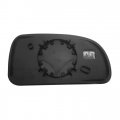 Ocpty Left Driver Side Exterior Mirror Glass View Fit For 2002-2009 Chevrolet Trailblazer W Heated Chrome Flat Outside