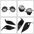 1 Pair Front Fog Light Assembly Replacement For Camry Se Xse 2021-2023 Left And Right Side W Bezel Switch 8148106240 8148206200