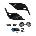 1 Pair Front Fog Light Assembly Replacement For Camry Se Xse 2021-2023 Left And Right Side W Bezel Switch 8148106240 8148206200
