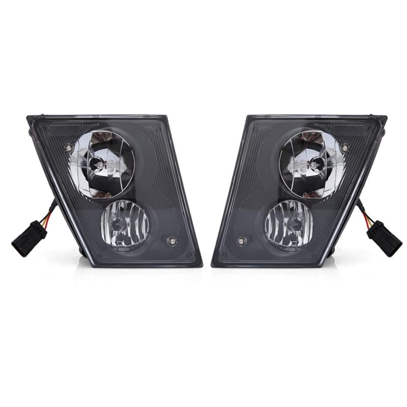 Yuanone 2pcs Fog Lights Assembly For Volvo Vnl 2003-2017 Lamps Vnm Light Bulbs Included 1 Pair