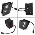 Yuanone 2pcs Fog Lights Assembly For Volvo Vnl 2003-2017 Lamps Vnm Light Bulbs Included 1 Pair