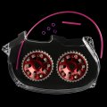 G-plus Clear Cam Gear Timing Belt Cover Compatible With Mitsubishi Dsm Evolution Lancer Evo4-8 4g63 Engine