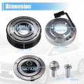Uxcell 1 Set Ac Compressor Clutch Kit Replace For Nissan Murano 2009-2014 6cyl 3 5l