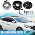 Uxcell 1 Set Ac Compressor Clutch Kit Replace For Nissan Murano 2009-2014 6cyl 3 5l
