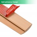 Floor Transition Strip 3 3ft Self Adhesive Carpet Edging Trim 1 Meter Pvc For Height Less Than 5mm Dark Wood