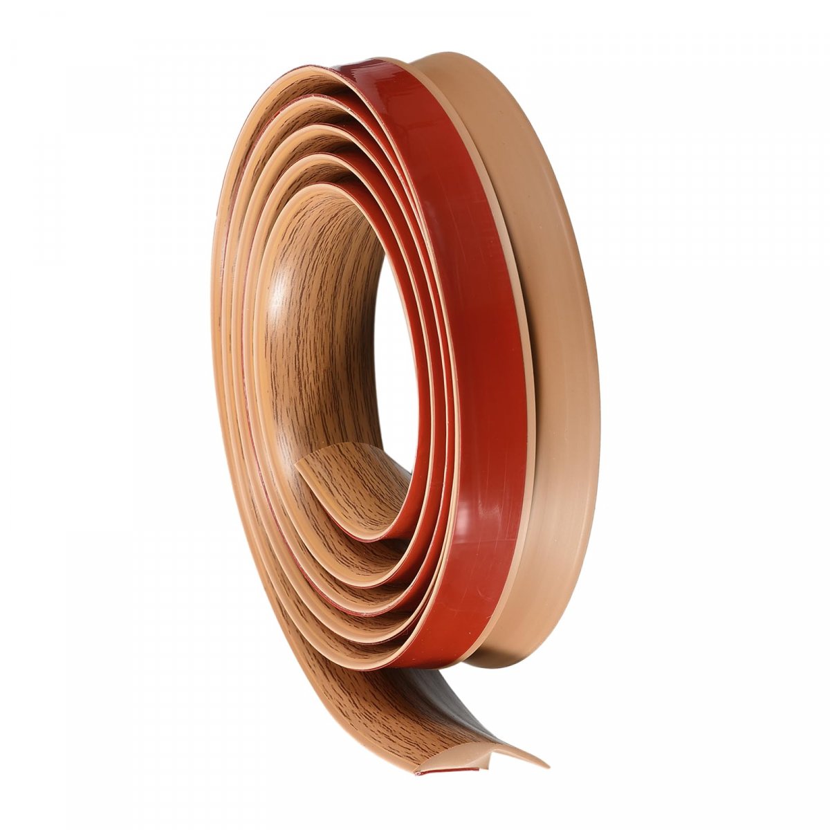 Floor Transition Strip 3 3ft Self Adhesive Carpet Edging Trim 1 Meter Pvc For Height Less Than 5mm Dark Wood