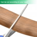 Floor Transition Strip 3 3ft Self Adhesive Carpet Edging Trim 1 Meter Pvc For Height Less Than 5mm Dark Wood