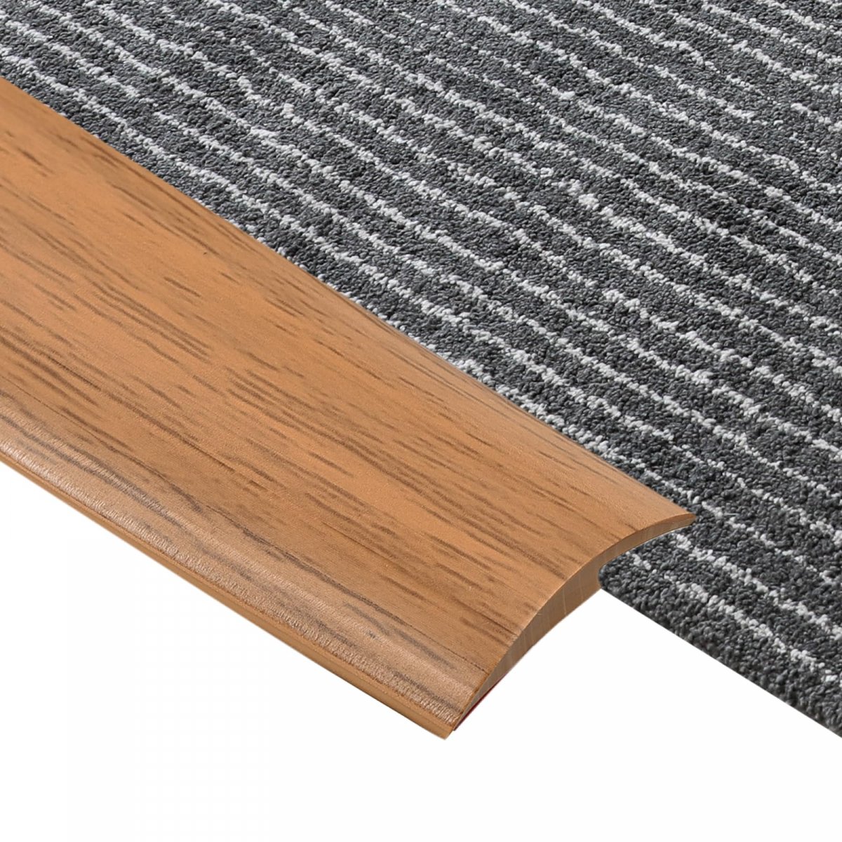 Floor Transition Strip 3 3ft Self Adhesive Carpet Edging Trim 1 Meter Pvc For Height Less Than 5mm Dark Wood