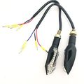 Yibid Motorcycle Arrow Led Turn Signal Tail Brake Running Lights For Kawasaki Ninja Dirt Bike Vulcan Honda Cbr Motorized Crf