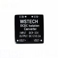 Taidacent 1 Piece Isolated Dc Power Supply Undervoltage Overcurrent Protection Step Down 24v To 12v Converter