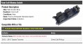 Front Left Driver Side Window Switch 6 Button Compatible With 2012-2015 Toyota Tacoma Crew Cab Pickup With Double