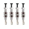 Xtremeamazing Universal Auto Car Trunk Door Alarm Light Hood Jamb Pin Switch Bonnet Pack Of 4 