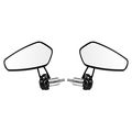 Motorcycle Handlebar End Mirror 7 8 22mm Cnc Billlet Aluminum Rearview Sports Side Mirrors For Honda Yamaha Suzuki 