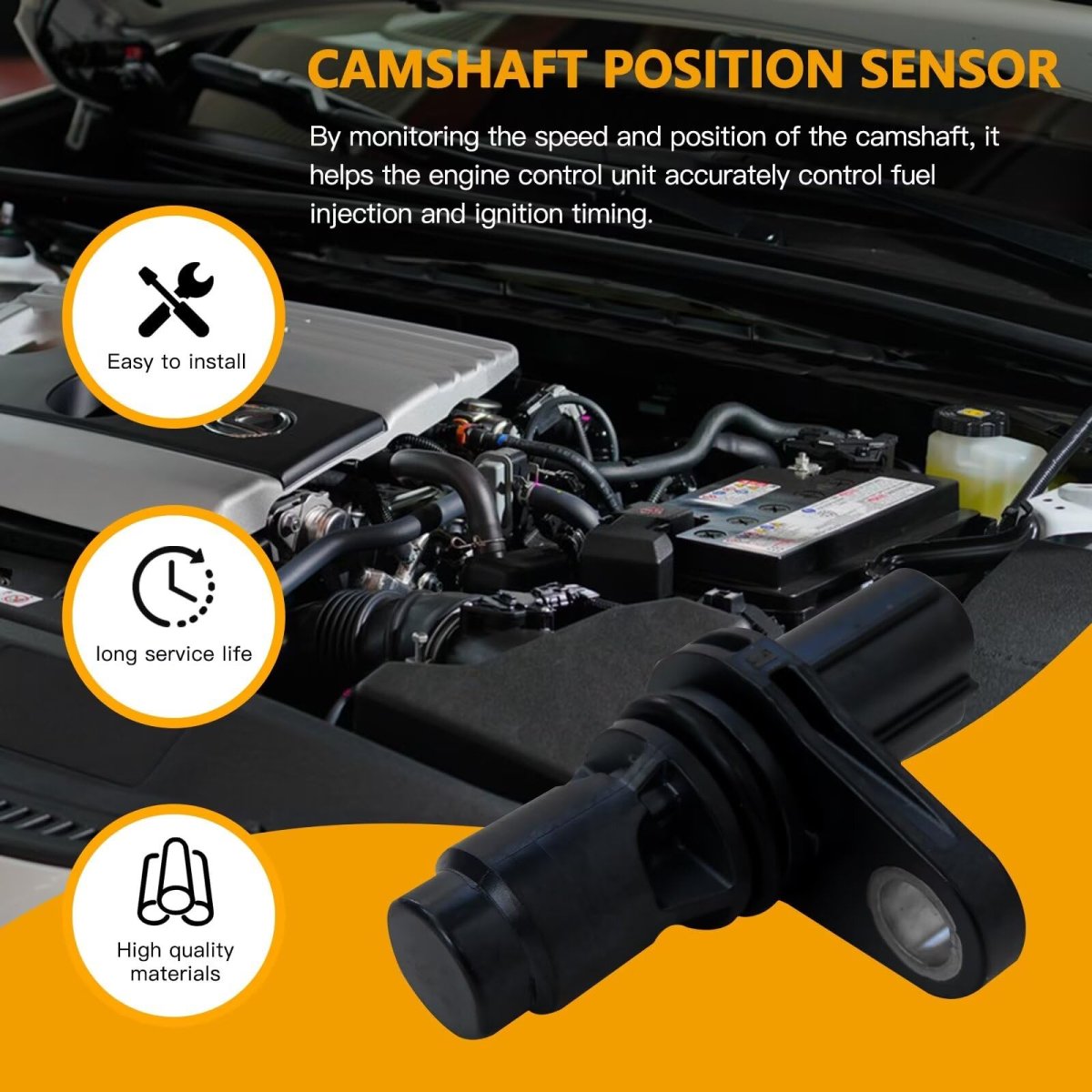 Engine Camshaft Position Sensor Fit For Toyota Lexus 2005-2020