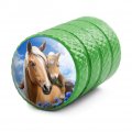Mare And Foal Flowers Valve Stem Caps For Tire Rim Wheel Aluminum Green