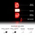 Passenger Side Oe-style Red Lens Right Tail Light Housing Lamp Assembly Replacement For 2007-2014 Chevy Tahoe Suburban 1500