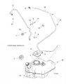 Polaris Atv Asm-fuel Line Rail To Tank Genuine Oem Part Qty 1