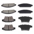 Ceramic Pads Ocpty Quick Stop Front Rear Brake Fit Ford Five Hundred 05-07d Freestyle 08-09d Taurus For X For Mercury Montego