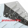 Hecasa Aluminum Front Louvers Hood Louver Panel Set Compatible With 1984-2001 Jeep Xj Cherokee 1986-1992 Comanche
