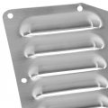 Hecasa Aluminum Front Louvers Hood Louver Panel Set Compatible With 1984-2001 Jeep Xj Cherokee 1986-1992 Comanche