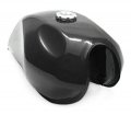 The Bodega Cafe Racer Gas Tank Black Motorcycle Fuel 2 6 Gallon 10l