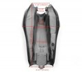 The Bodega Cafe Racer Gas Tank Black Motorcycle Fuel 2 6 Gallon 10l