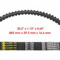 Caltric Drive Belt Compatible With Suzuki Lt-a400f Lta400f Eiger 400 4x4 Auto 2002-2007 V-belt