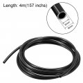 Uxcell Nylon Line Hose Tube 6mm 0 23 Id X 8mm 31 Od 4m 13ft Pa12 For Air Brake Fluid Transfer Black