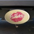 Mean Girls So Fetch Oval Tow Hitch Cover Trailer Plug Insert 2