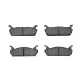 Rear Disc Brake Pads For Mazda Miata 1990 1991 1992 1993 Set Of 4 4000 Hybridynamic Series 0 48 In Inner Pad Overall Thickness 