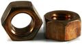 Silicon Bronze Hex Finish Nuts 5 16 In 18 1 2 Flats X 17 64 Thick 25 Pieces 