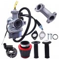 48mm Carburetor With Air Filter Intake Throttle Cable Include Handle Grip Replacement For Honda Crf70f 2004-2012 Xr70r