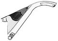 Trans-dapt Performance 9581 Bb Chevy Swp Alt Bracke 