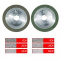 Letkingok Resin Diamond Bowl Grinding Wheel For Universal Knife Sharpening Machine Outer Diameter 100mm Inner Hole 20mm 800gl