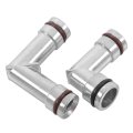 Aluminum Heater Hose Elbows Replacement For Chevy Buick 3 8l 12565082 Upper Lower Pair 