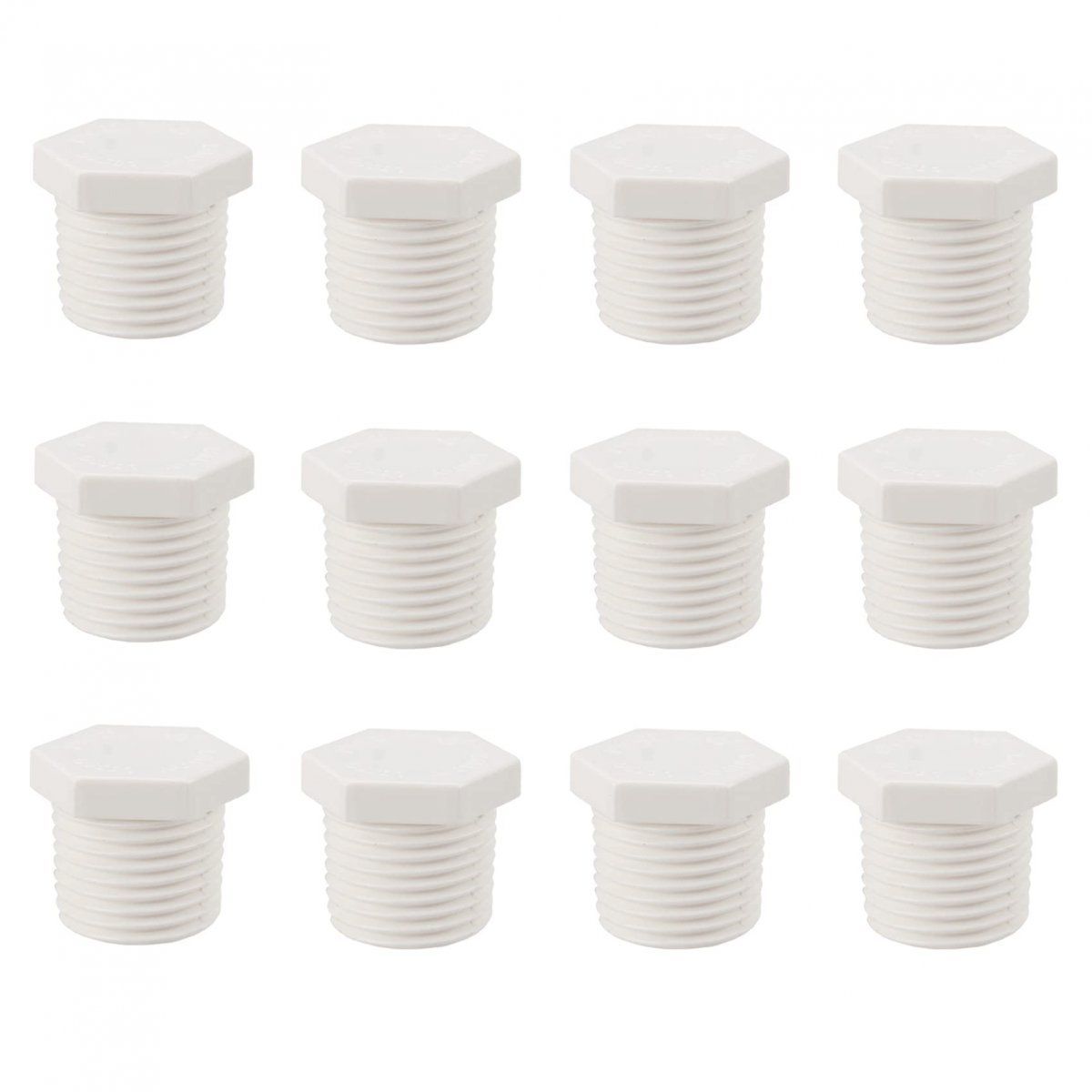 12 Pcs 1 2 Inch Water Heater Drain Plug Fits For Rv Camper And Atwood Heaters White 11630 91857